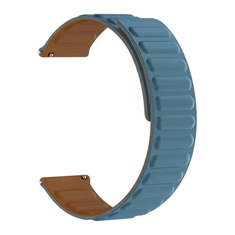 Samsung Galaxy Watch 4 Classic 42mm Magnetische Armband aus Silikon blau - Silikonarmband mit Magnetverschluss