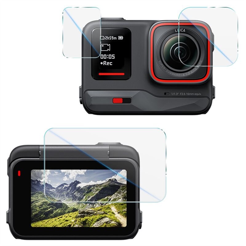 Imak Vollabdeckendes Panzerglas Insta360 Ace Pro - Displayschutz aus gehärtetem Glas