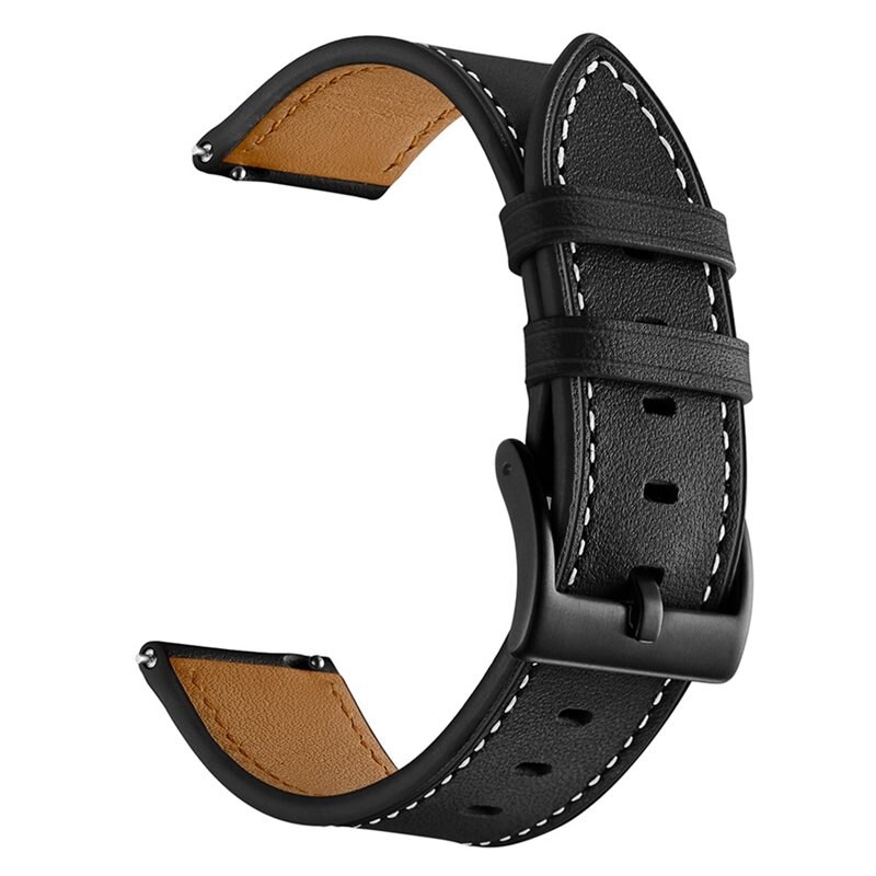 Withings Steel HR 40mm Lederarmband Schwarz - Schönes Lederarmband