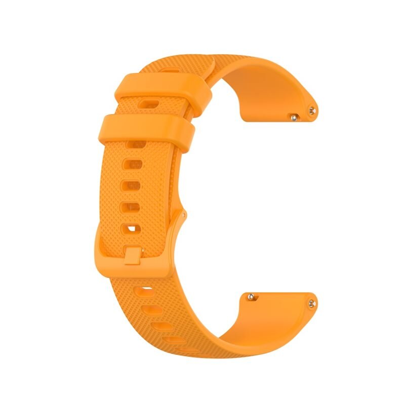 Garmin Venu 3s Armband aus Silikon Orange - Sportliches Armband - Perfekt fürs Training - Sportarmband