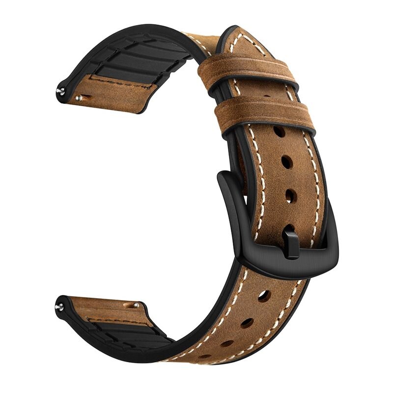 Xiaomi Watch 2 Pro Premium Lederarmband Braun - Schlichtes und schönes Lederband - Schlichtes und schönes Lederarmband