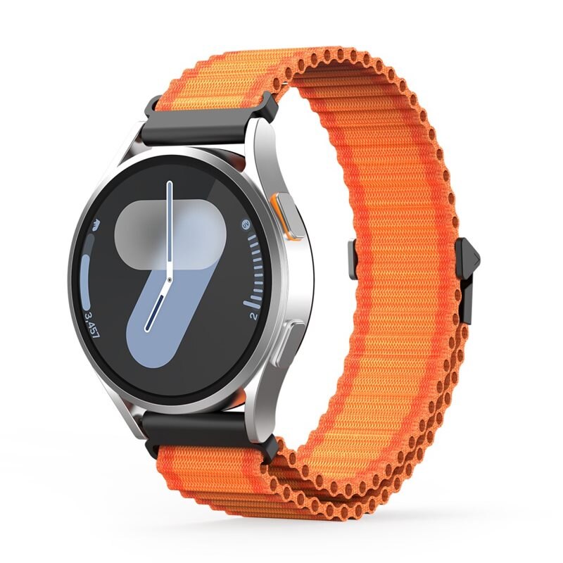 Dux Ducis Samsung Galaxy Watch 7 44mm Active Nylon Armband Orange