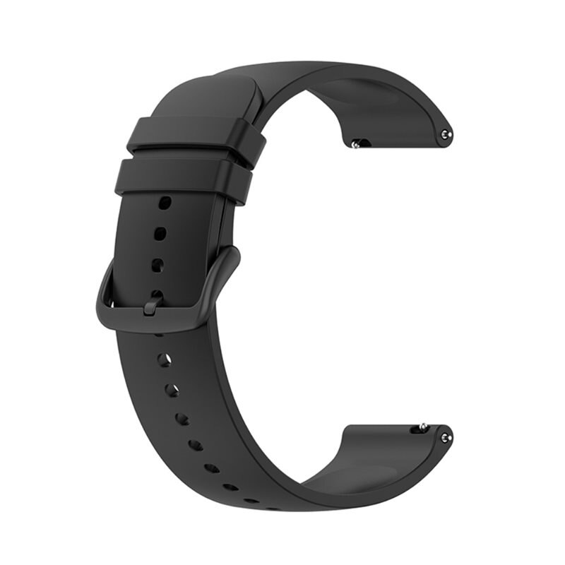 Huawei Watch GT 5 46mm Armband aus Silikon Schwarz - Sportliches Armband - Perfekt fürs Training - Sportarmband