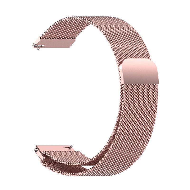 Huawei Watch Buds Milanaise-Armband Rosagold - Luxuriöses Armband mit magnetischem Verschluss - Edelstahl