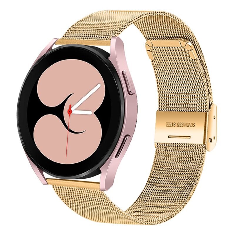 Samsung Galaxy Watch 7 44mm Mesh Bracelet Gold - Schönes Armband in luxuriösem Design