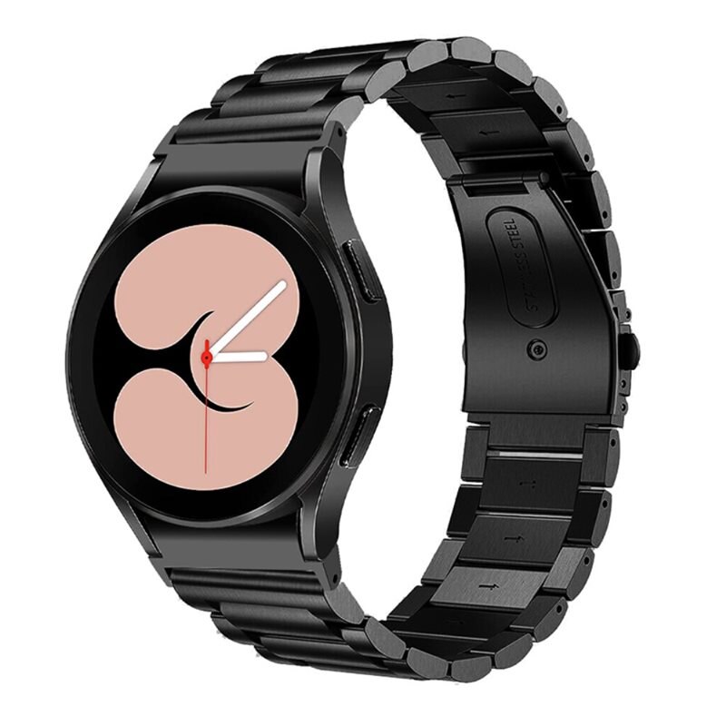 Samsung Galaxy Watch 6 40mm Full Fit Metallarmband, schwarz - Luxuriöses und stilvolles Armband
