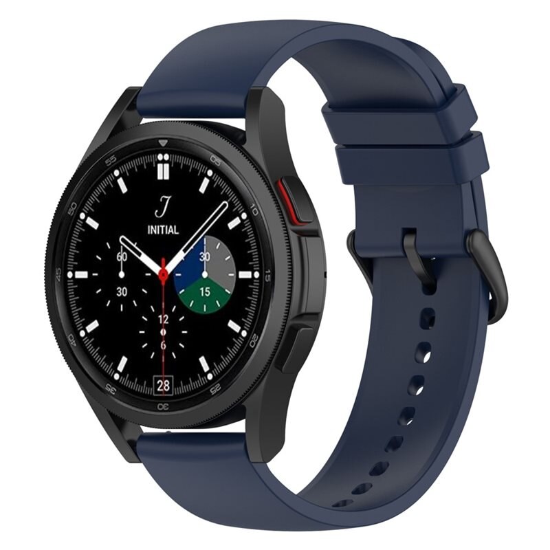 Samsung Galaxy Watch 5 40mm Armband aus Silikon Blau - Sportliches Armband - Perfekt fürs Training - Sportarmband