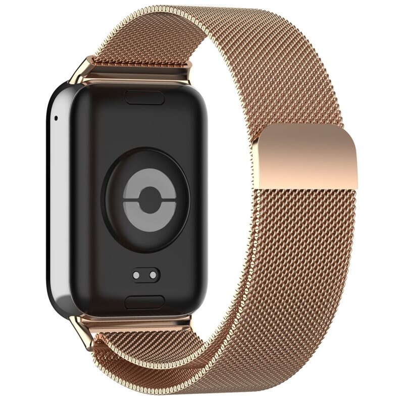 Xiaomi Smart Band 8 Pro Milanaise-Armband Roségold - Luxuriöses Armband mit magnetischem Verschluss - Edelstahl