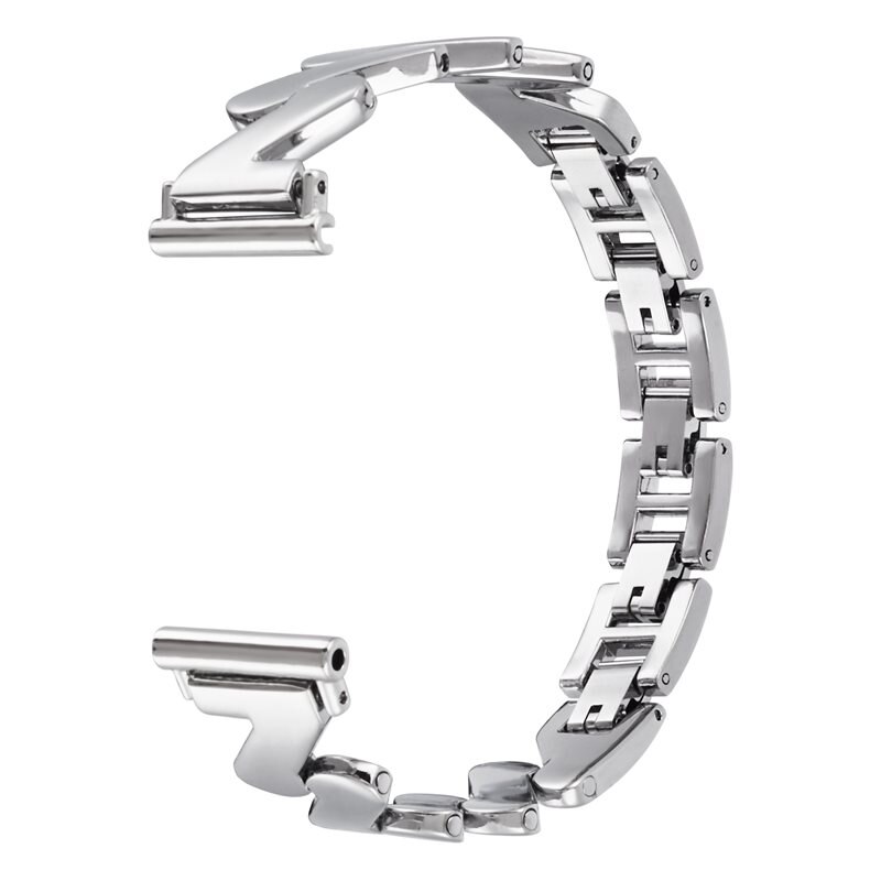 Samsung Galaxy Watch 6 Classic 47mm Welliges Metallarmband silber