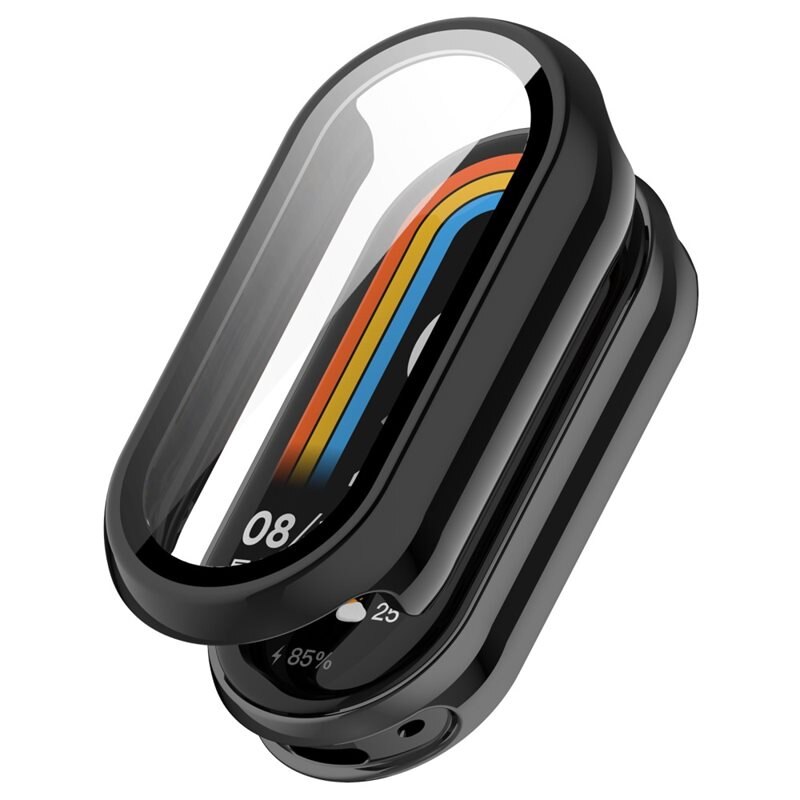 Full Cover Case Xiaomi Mi Band 9 Schwarz - Schütze deine Uhr vor Verschleiß und Schäden
