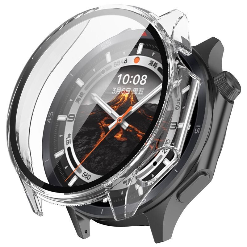 Full Cover Case OnePlus Watch 3 Transparent - Schütze deine Uhr vor Verschleiß und Schäden