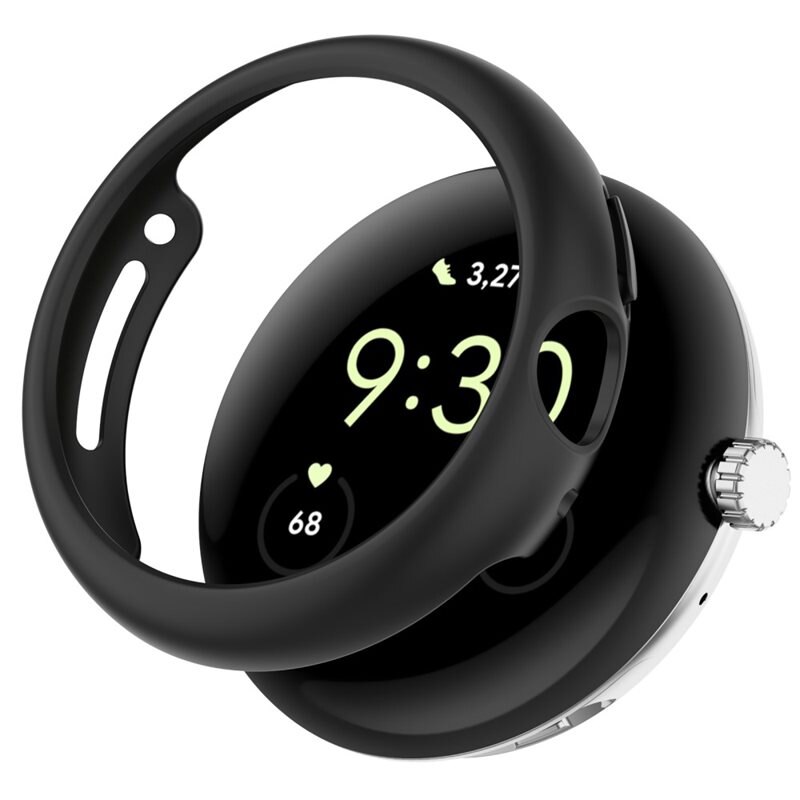 Google Pixel Watch 3 41mm Hardcover Schwarz - Schutzhülle