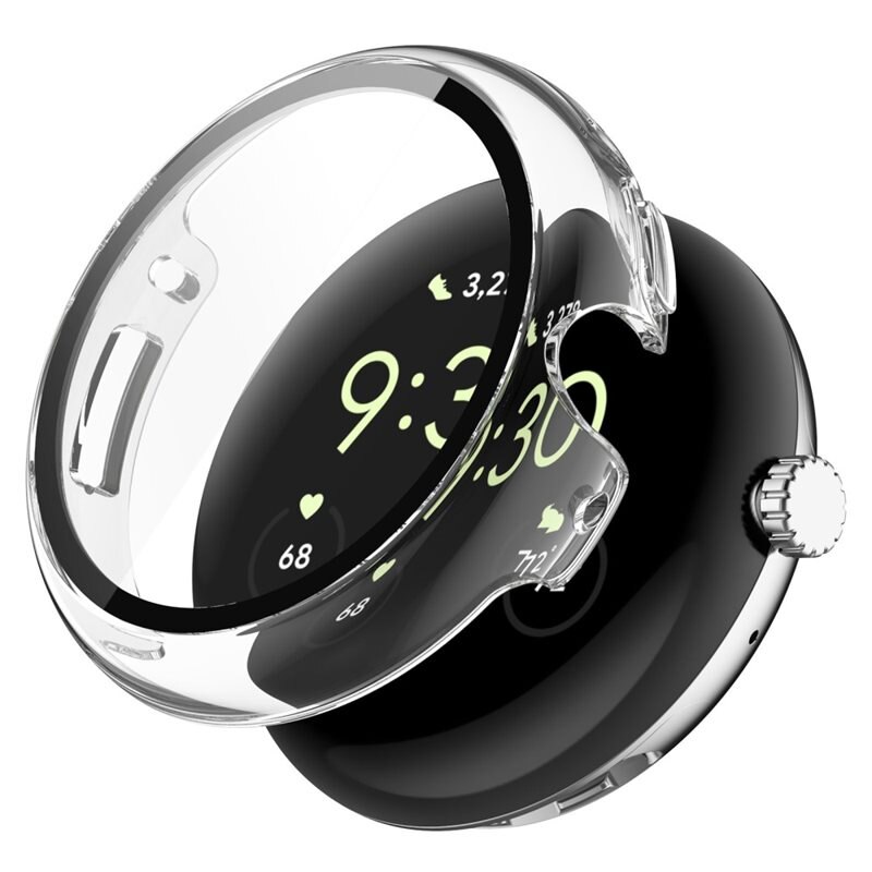 Full Cover Case Google Pixel Watch Transparent - Schütze deine Uhr vor Verschleiß und Schäden