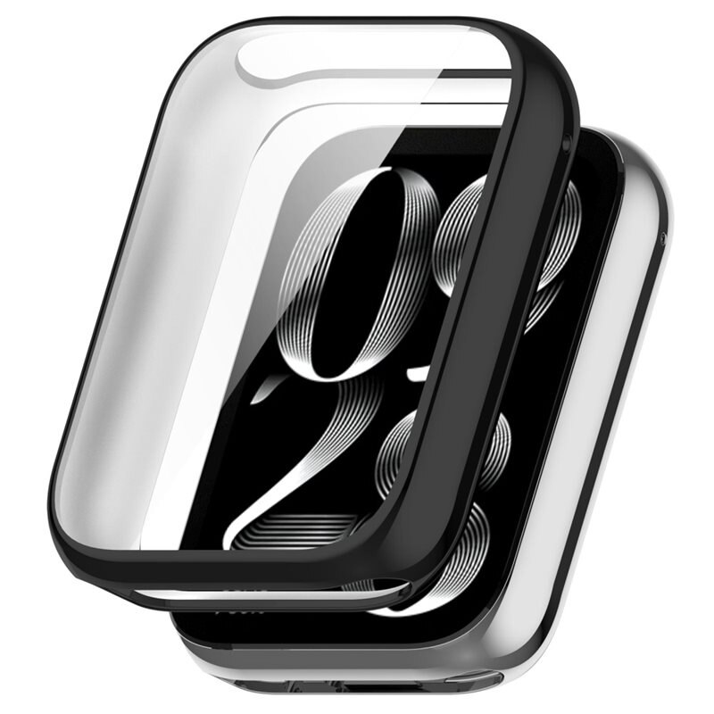 Full Protection Case Xiaomi Smart Band 8 Pro schwarz - Umfassende Hülle für Ihre Smartwatch - 360