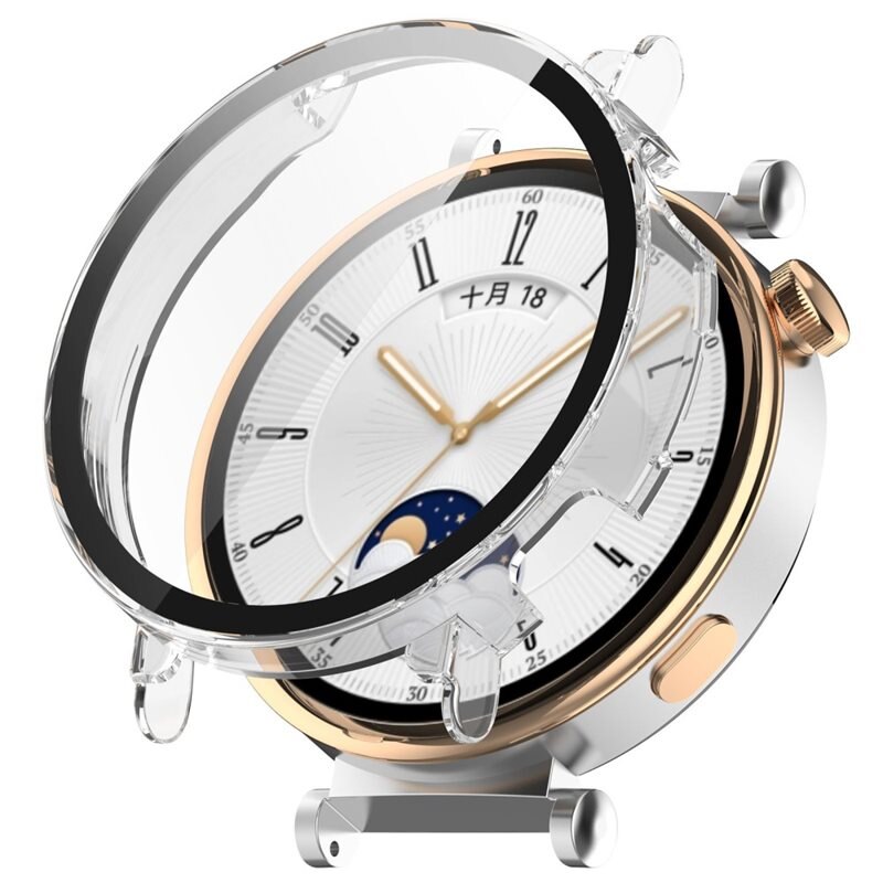 Full Cover Case Huawei Watch GT 4 41mm Transparent - Schütze deine Uhr vor Verschleiß und Schäden