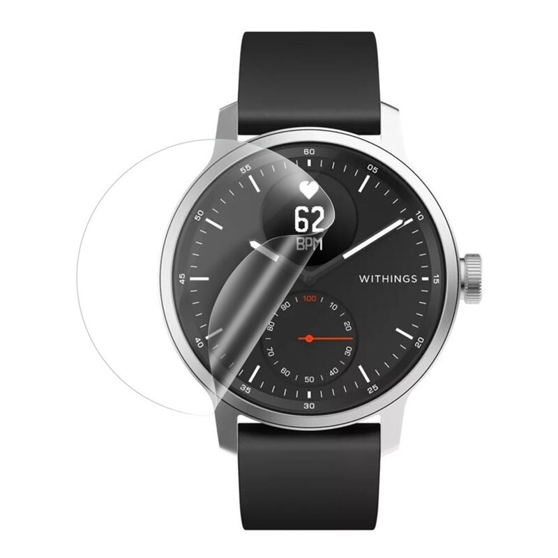 Withings ScanWatch 2 42mm Displayschutz - Schütze den Bildschirm vor Kratzern und Abnutzung - Einfache Montage
