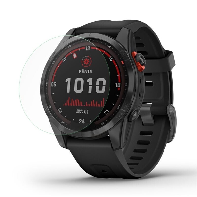Garmin Fenix 7S Displayschutz - Schütze den Bildschirm vor Kratzern und Abnutzung - Einfache Montage