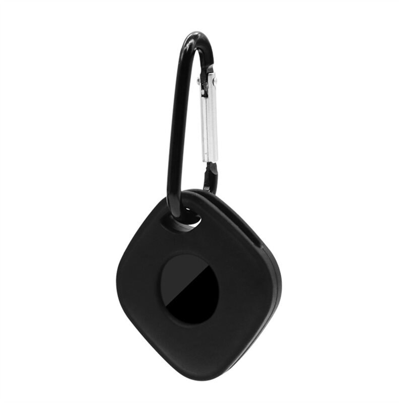 Tile Mate (2024) Silicone Keychain Case schwarz - Schützende Silikonhülle mit Schlüsselanhänger