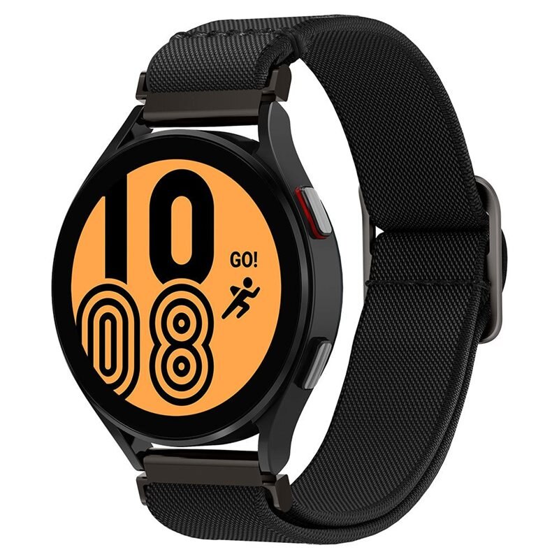 Spigen Fit Lite Universal 20mm Black - Stilvolles und bequemes Armband - Band