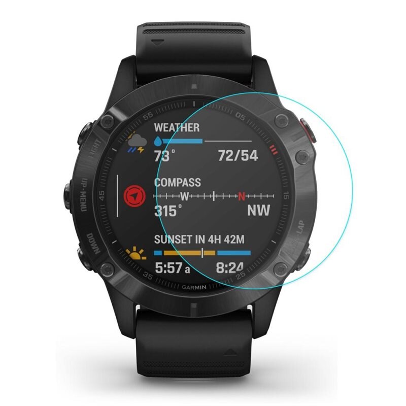 Hat Prince Panzerglas 0.2 mm Garmin Fenix 7 - Displayschutz, der vor Kratzern und Abnutzung schützt