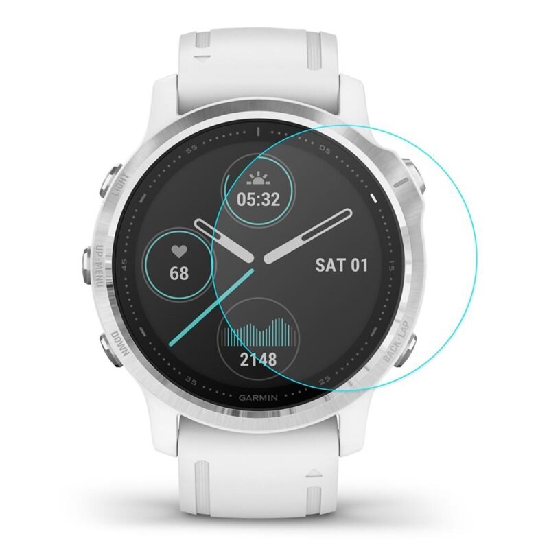 Hat Prince Panzerglas 0.2 mm Garmin Fenix 7S Pro - Displayschutz, der vor Kratzern und Abnutzung schützt
