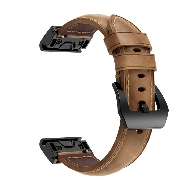 Garmin Instinct 2S Lederarmband Braun - Schönes Lederarmband