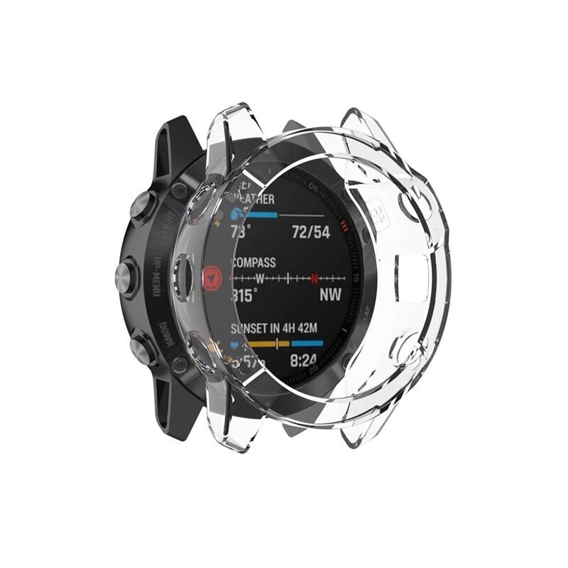 Garmin Fenix 6 Hülle Transparent - Schutzhülle