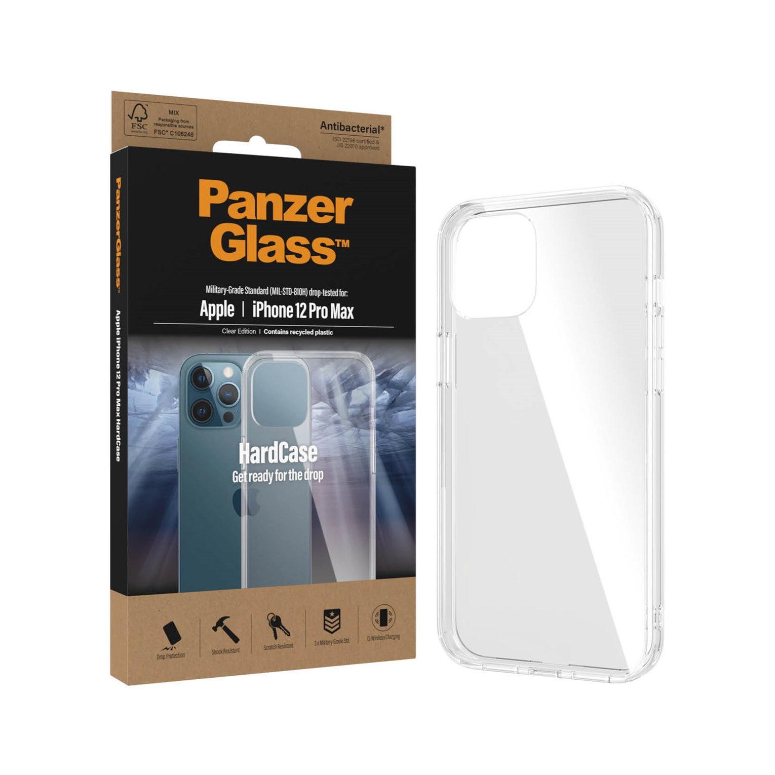 iPhone 12 Pro Max Hardcase Transparent