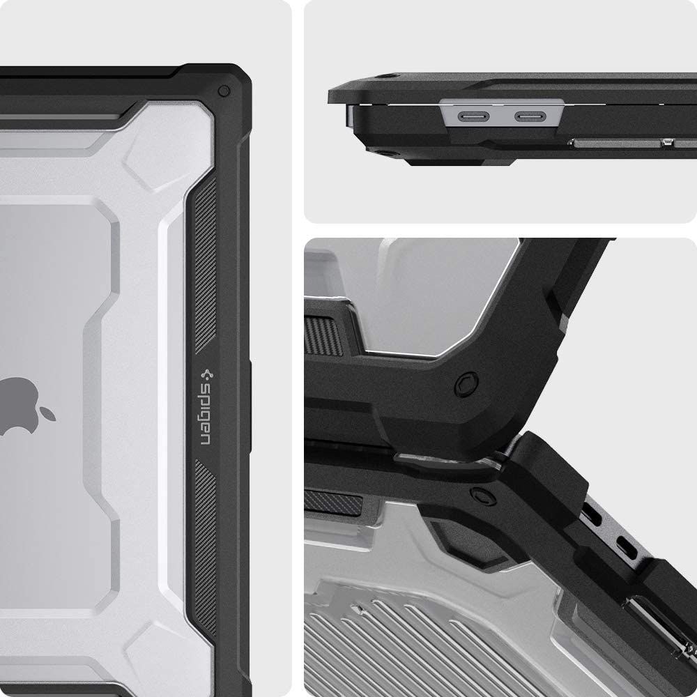 Case Rugged Armor Macbook Pro 16 Black