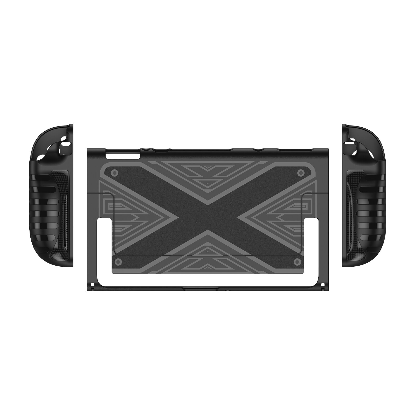 Nintendo Switch 2 X Grip Hülle Schwarz