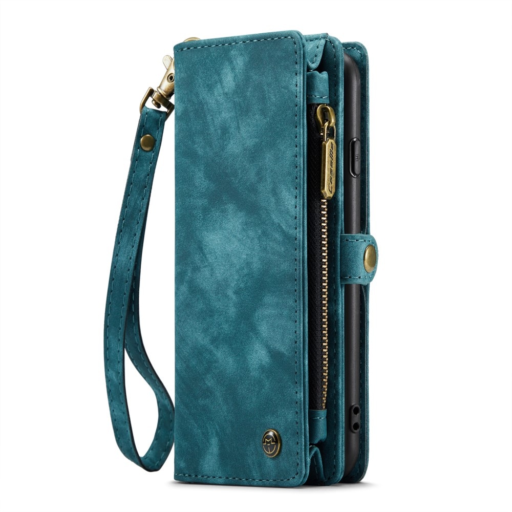 Multi-slot Portemonnaie-Hülle Apple iPhone Xr Blau