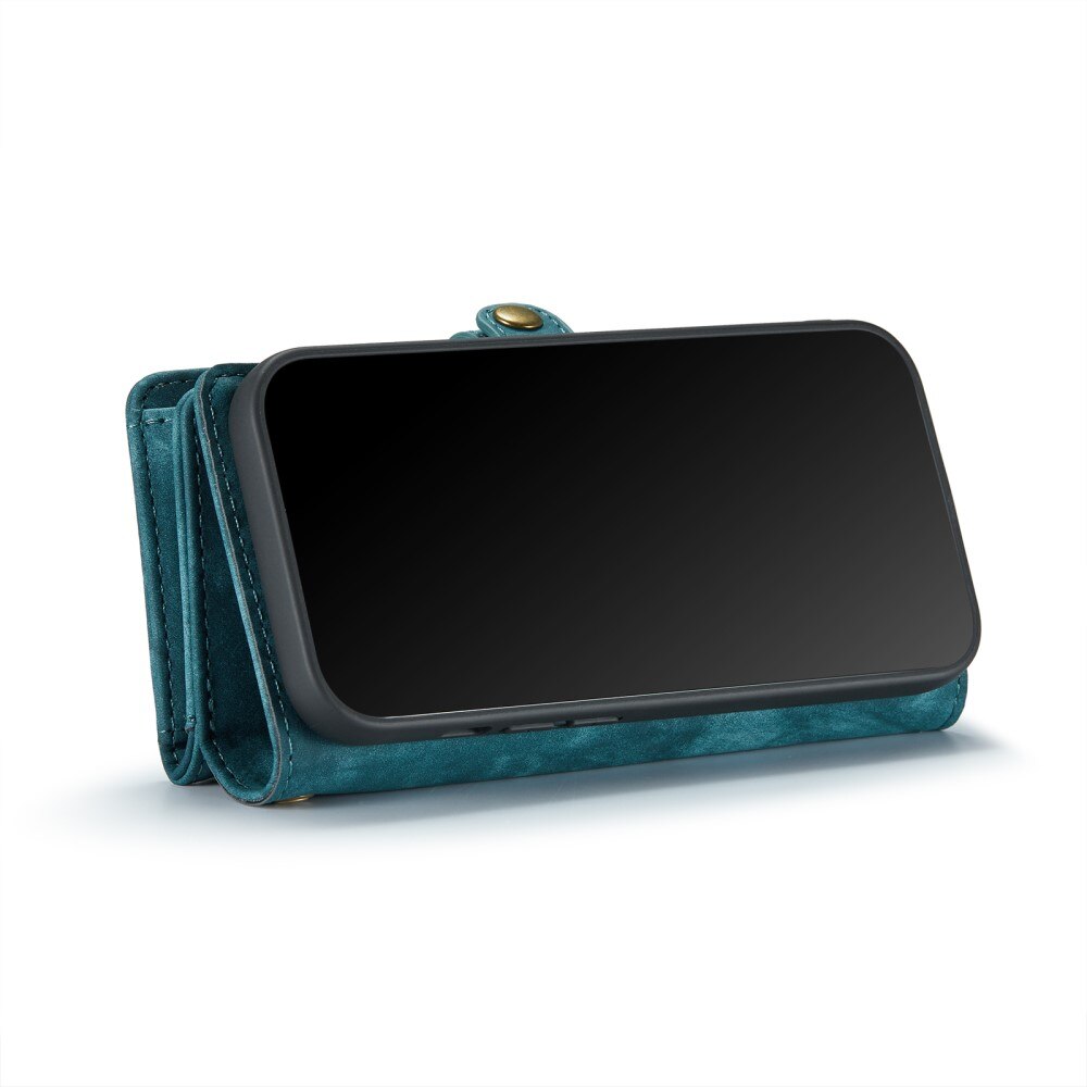Multi-slot Portemonnaie-Hülle Apple iPhone Xr Blau
