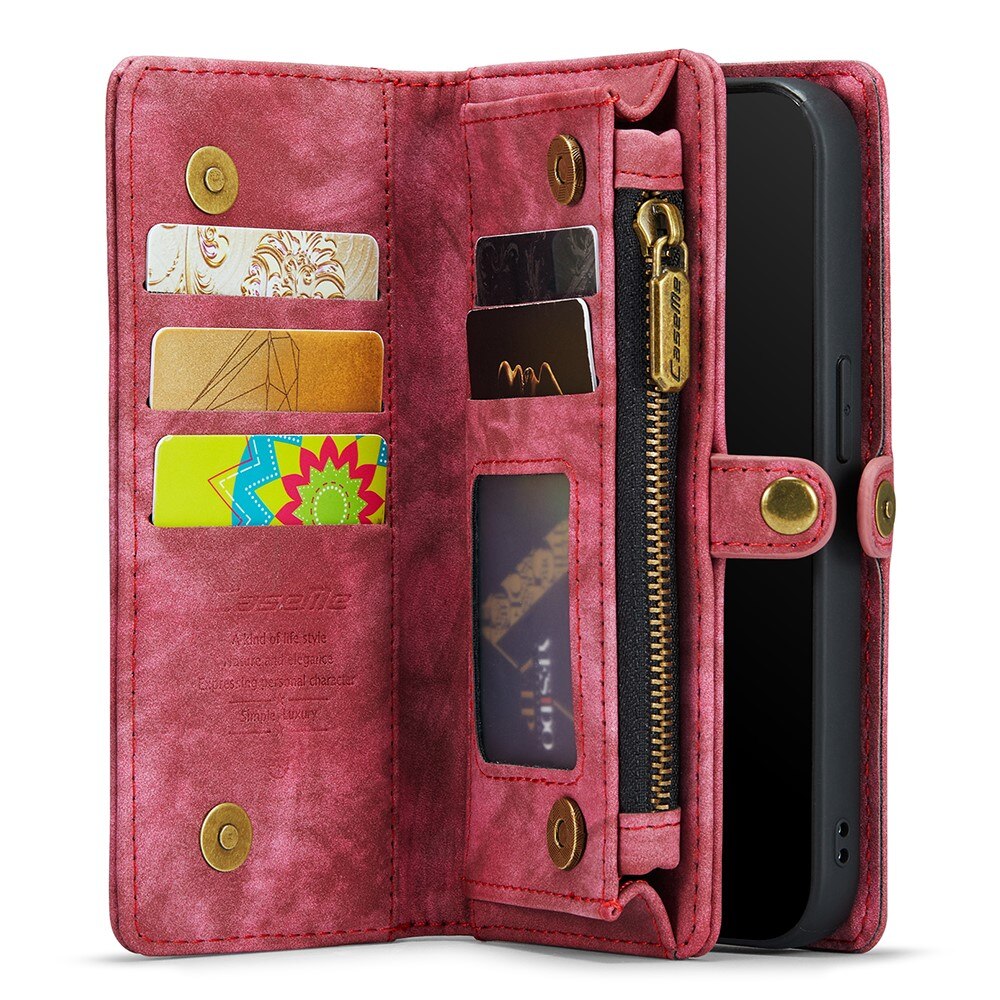 Multi-slot Portemonnaie-Hülle Apple iPhone 11 Pro Max Rot