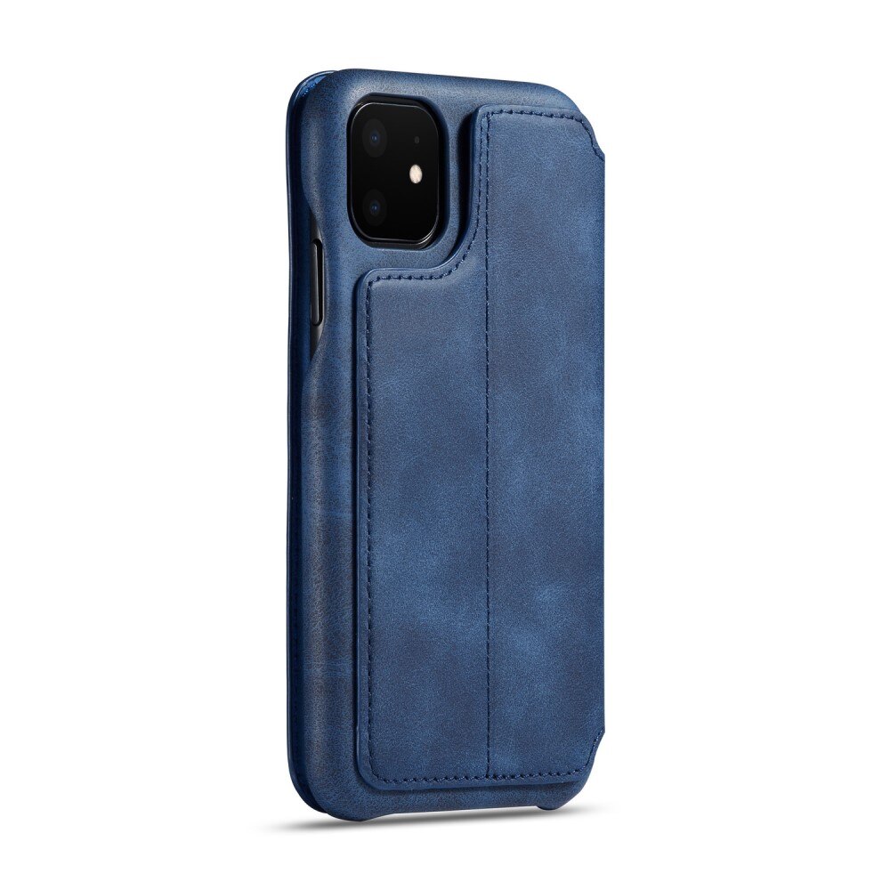 Slim Portemonnaie-Hülle iPhone 11 Blau