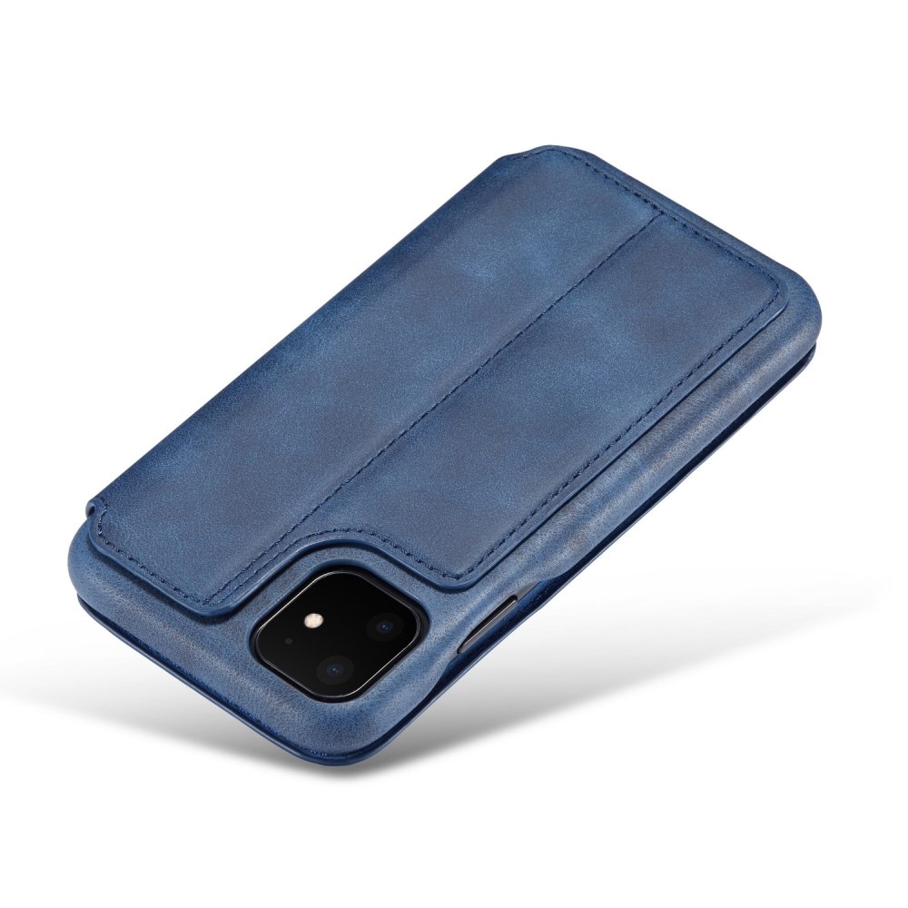 Slim Portemonnaie-Hülle iPhone 11 Blau