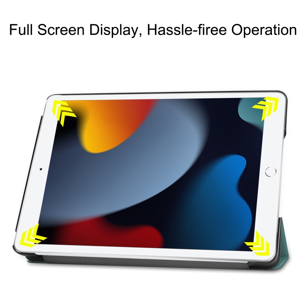 iPad 10.2 7th Gen (2019) Schutzhülle Tri-Fold Case grün