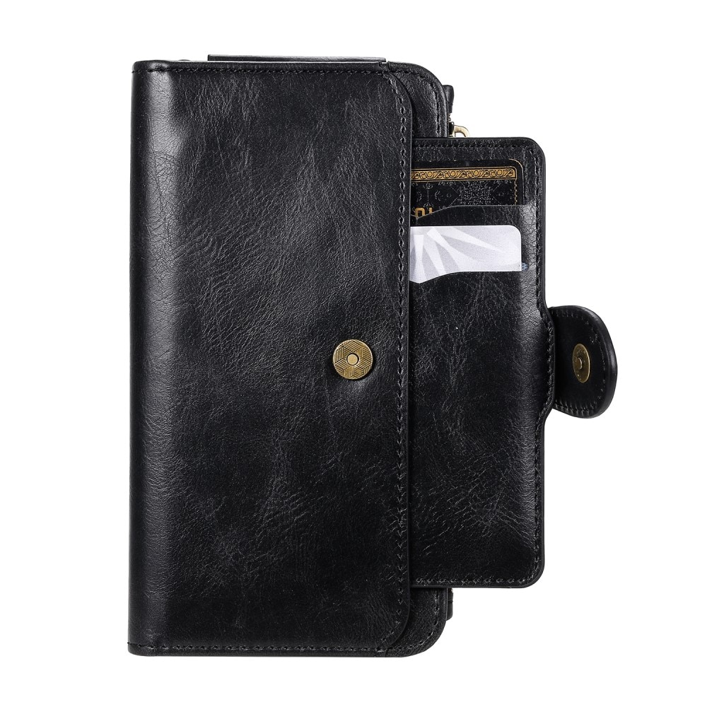 iPhone 11 Magnet Leather Multi-Wallet schwarz