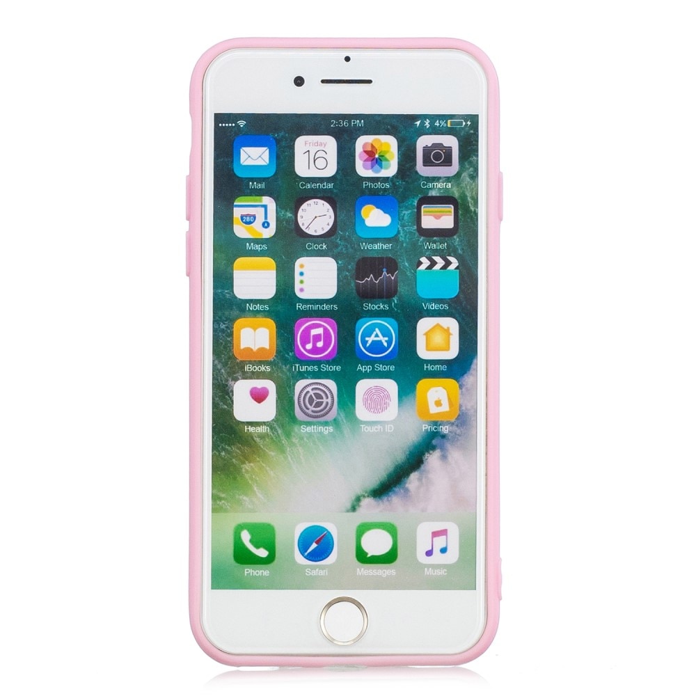 iPhone 8 TPU-hülle rosa