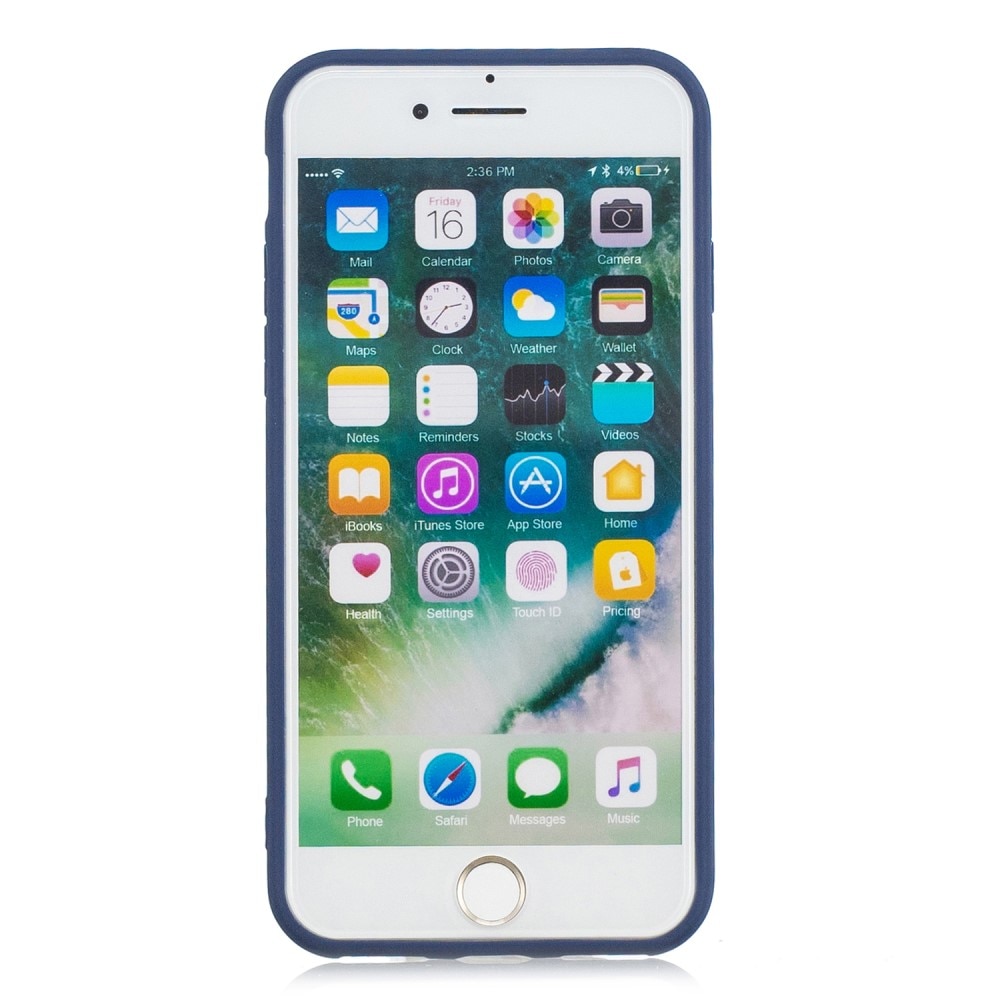 iPhone 8 TPU-hülle blau