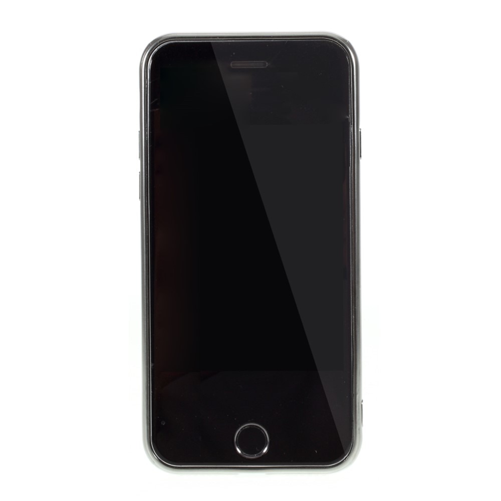 iPhone SE (2022) Glitzerhülle silber