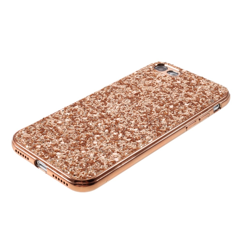 iPhone 8 Glitzerhülle roségold