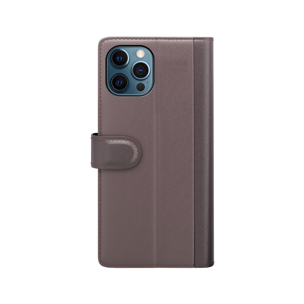 iPhone 12 Pro Max Echtlederhülle Braun