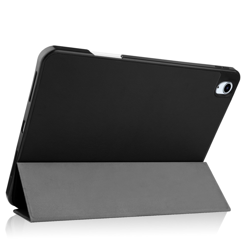 iPad Air 10.9 5th Gen (2022) Tri-Fold Case Schutzhülle mit Touchpen-Halter schwarz