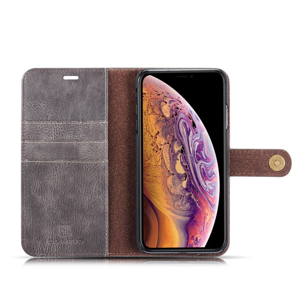 Handytasche Magnetische iPhone Xs Max Brown
