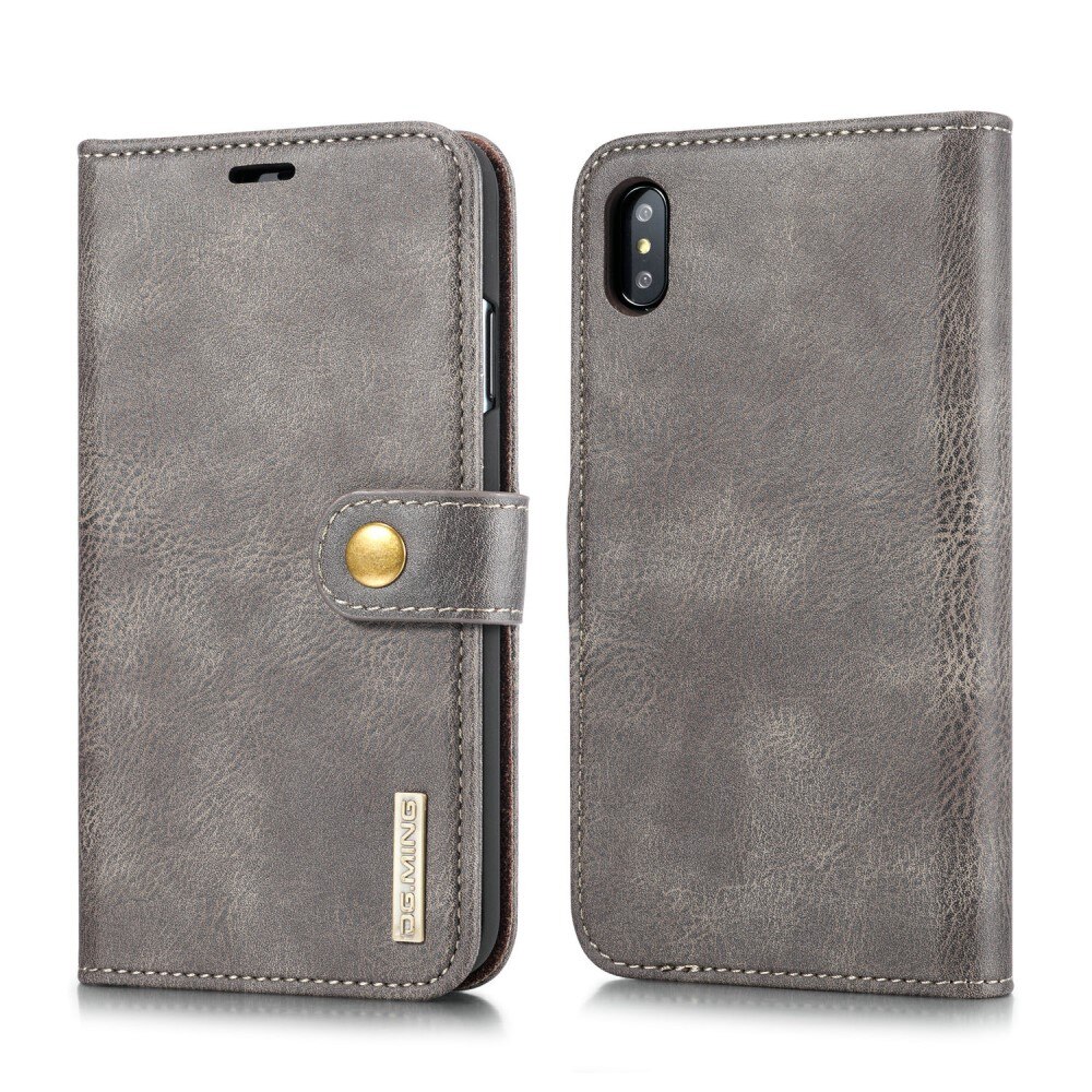 Handytasche Magnetische iPhone Xs Max Brown