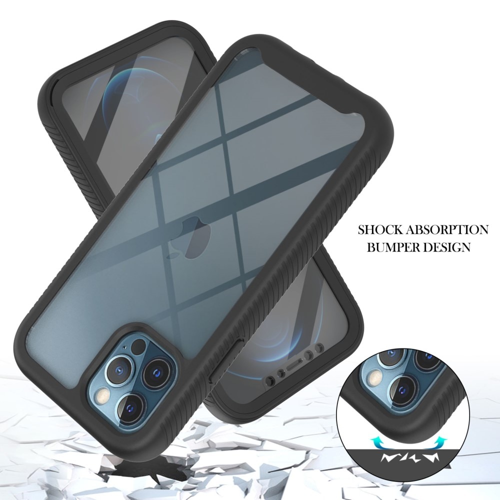 iPhone 12 Pro Max Full Protection Case Schwarz