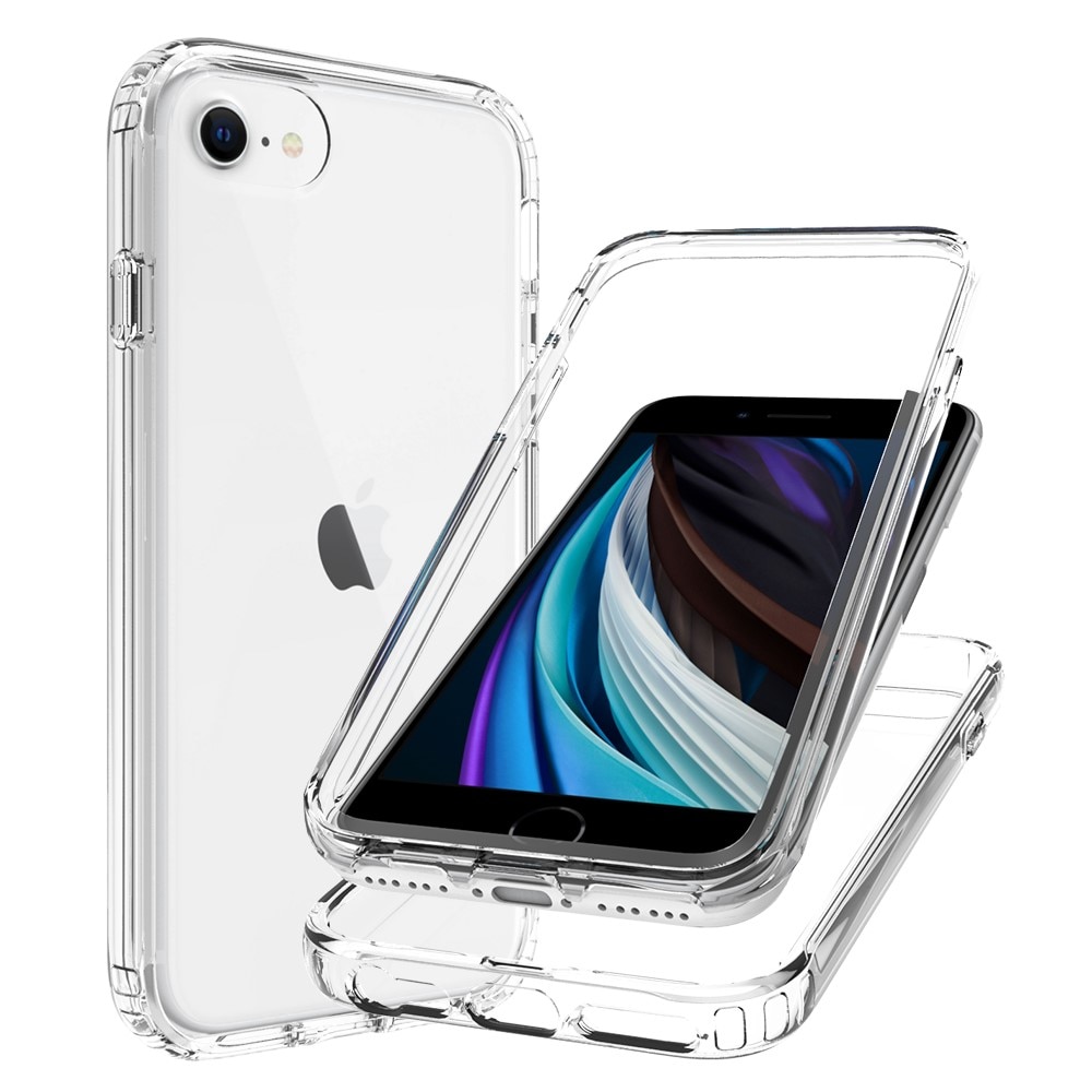 iPhone SE (2020) Full Cover Hülle transparent