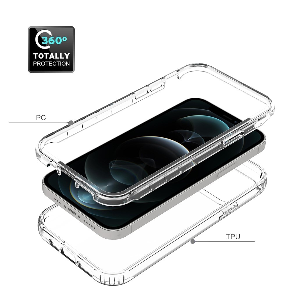 iPhone 12/12 Pro Full Cover Hülle transparent