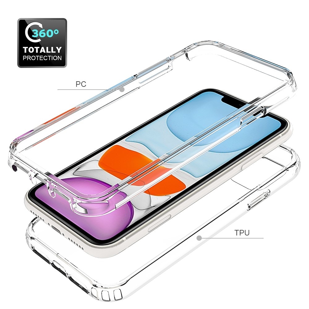 iPhone 11 Full Cover Hülle transparent