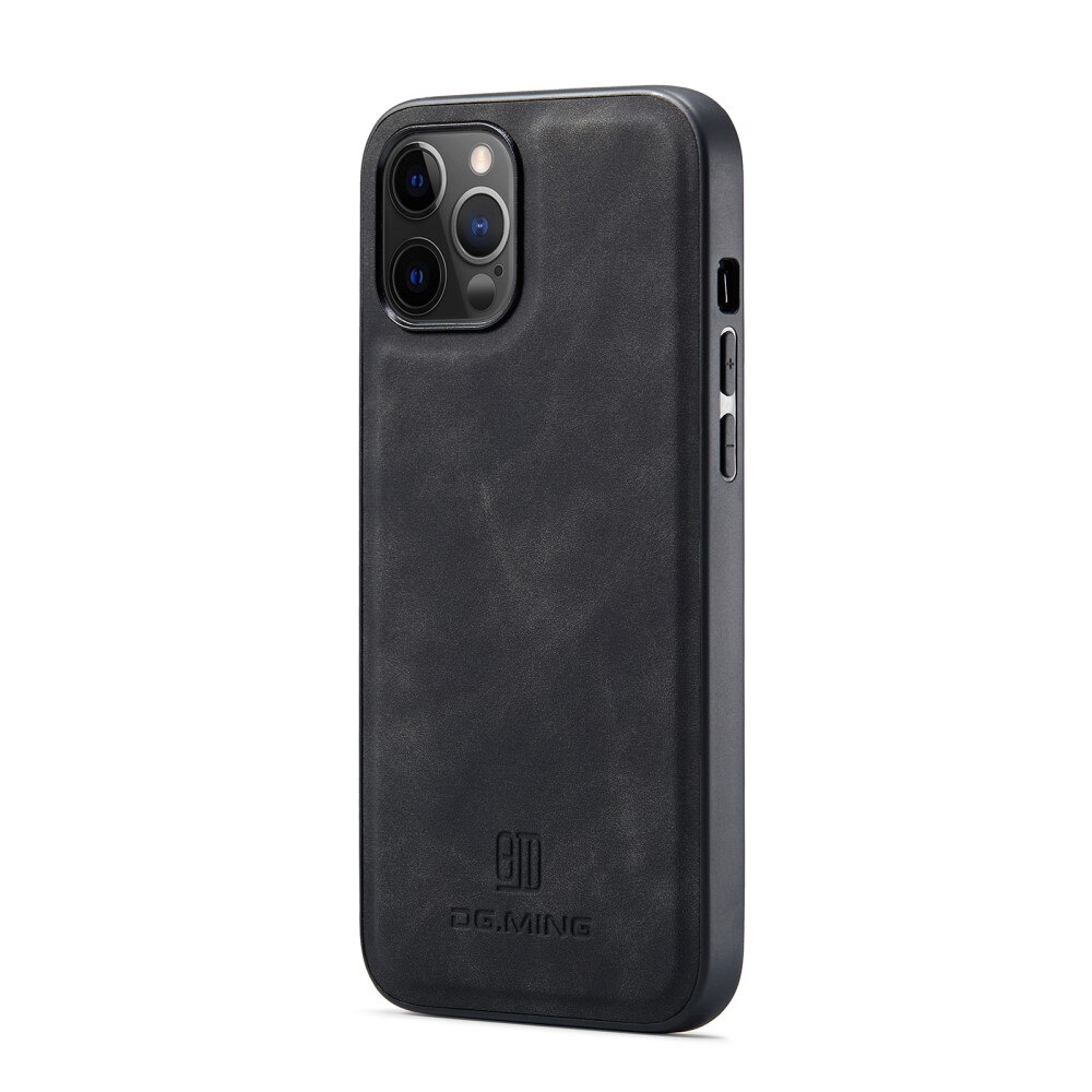 Magnetic Card Slot Case iPhone 12 Pro Max Schwarz